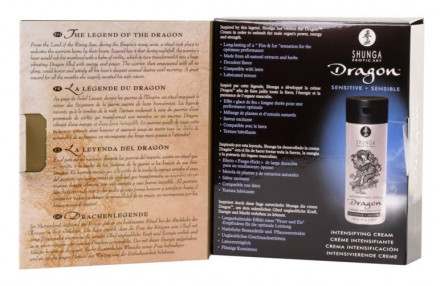 Интимный мужской крем SHUNGA DRAGON SENSITIVE - 60 мл. 