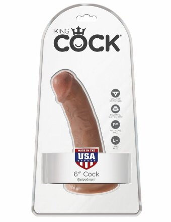 Фаллоимитатор-мулат на присоске 6&quot; Cock - 15,2 см. 