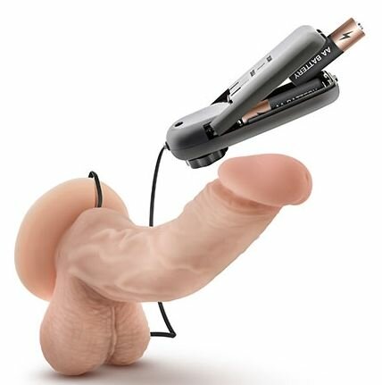 Телесный вибратор Dr. Ken - 16,5 см. 