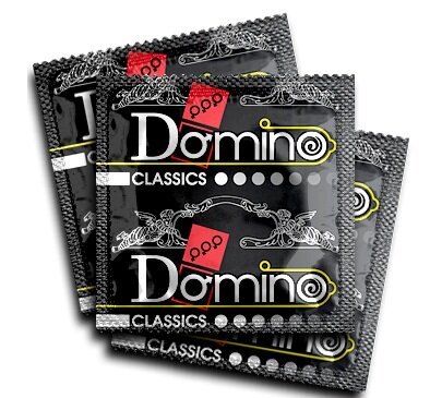 Ароматизированные презервативы Domino &quot;Земляника&quot; - 3 шт. 