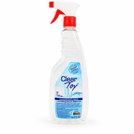 Очищающий спрей CLEAR TOY с антимикробным эффектом - 740 мл. 