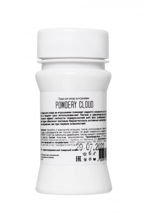 Пудра для ухода за игрушками Powdery Cloud с нейтральным ароматом - 40 гр. 