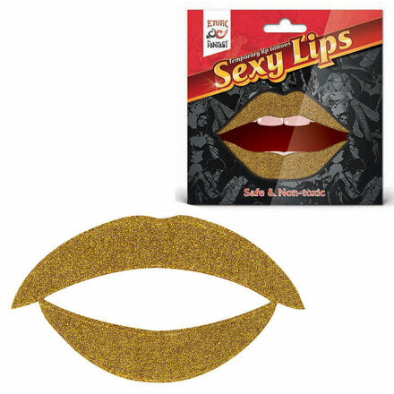 Lip Tattoo Золотой блеск 