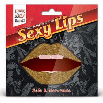 Lip Tattoo Золотой блеск 