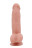 Телесный фаллоимитатор-реалистик Dual Density Dildo - 18 см. 