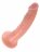Телесный фаллоимитатор с присоской 7&quot; Cock - 17,8 см. 