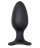 Черная анальная вибропробка HUSH 2 Size L - 12,1 см. 