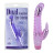 Розовый вибростимулятор-кролик Curve Seduction - 18,5 см. 