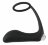 Черное эрекционное кольцо с анальной вибропробкой Vibrating Ring &amp; Plug 