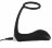 Черное эрекционное кольцо с анальной вибропробкой Vibrating Ring &amp; Plug 