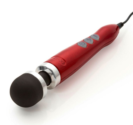 Красный вибратор Doxy Number 3 - 28 см. 