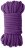 Фиолетовая веревка для бондажа Japanese Rope - 10 м. 
