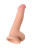 Телесный вибратор-реалистик Alfonso - 18,5 см. 