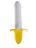 Мощный пульсатор в форме банана Banana Pulsator - 19,5 см. 