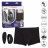 Черные трусы-боксеры с вибромассажером Remote Control Panty Set M/L 