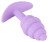 Фиолетовая анальная втулка Mini Butt Plug - 7,5 см. 