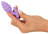 Фиолетовая анальная втулка Mini Butt Plug - 7,5 см. 