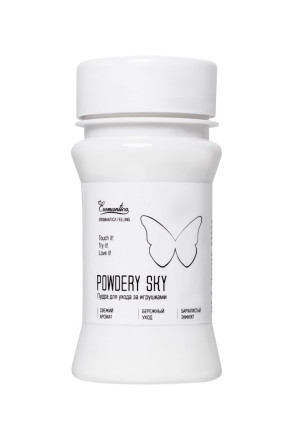 Пудра для ухода за игрушками Powdery Sky с ароматом мяты - 40 гр. 