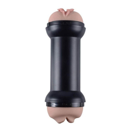 Двусторонний мастурбатор Training Master Double Side Stroker Mouth and Pussy 