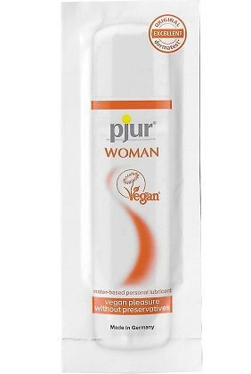 Лубрикант pjur WOMAN Vegan на водной основе - 2 мл. 