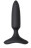 Черная анальная вибропробка HUSH 2 Size XS - 12,1 см. 