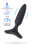 Черная анальная вибропробка HUSH 2 Size XS - 12,1 см. 