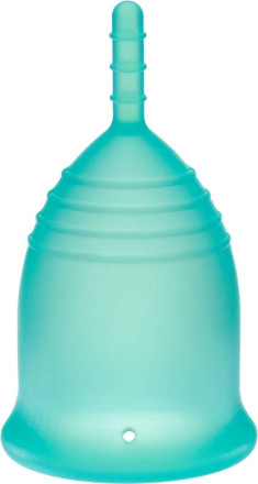 Бирюзовая менструальная чаша Clarity Cup S 
