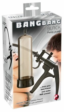 Черная вакуумная помпа Bang Bang 