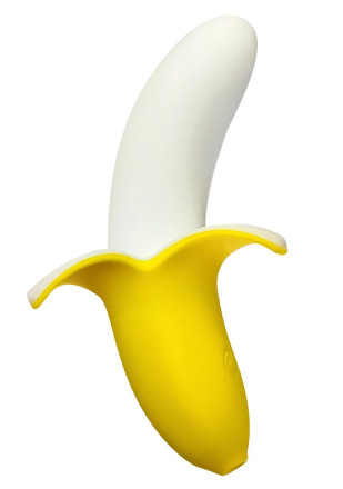 Оригинальный мини-вибратор в форме банана Mini Banana - 13 см. 