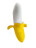 Оригинальный мини-вибратор в форме банана Mini Banana - 13 см. 