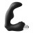Черный вибромассажер простаты FantASStic Vibrating Prostate Massager - 11,3 см. 