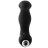 Черный вибромассажер простаты FantASStic Vibrating Prostate Massager - 11,3 см. 