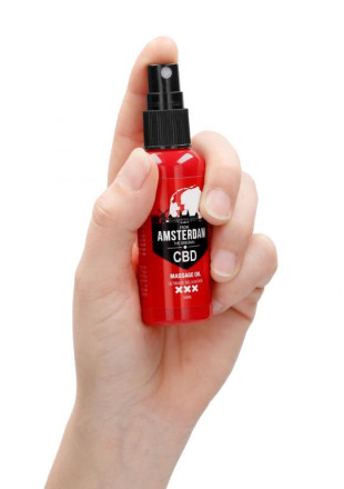 Стимулирующее массажное масло CBD from Amsterdam Massage Oil - 50 мл. 