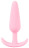 Розовая анальная втулка Mini Butt Plug - 8,4 см. 