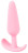 Розовая анальная втулка Mini Butt Plug - 8,4 см. 