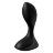 Чёрный вибромассажёр простаты Satisfyer Backdoor Lover - 14 см. 