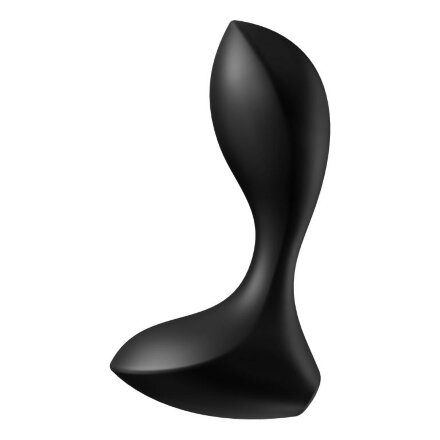 Чёрный вибромассажёр простаты Satisfyer Backdoor Lover - 14 см. 