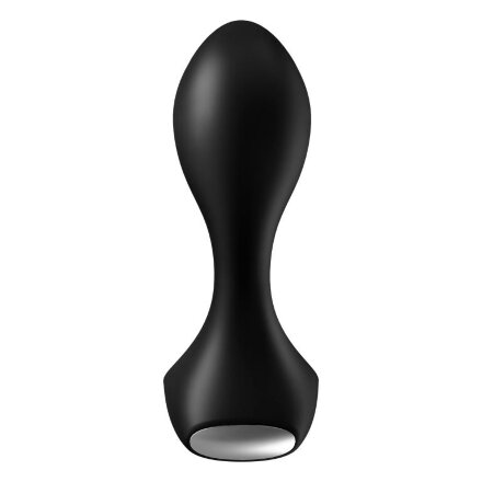 Чёрный вибромассажёр простаты Satisfyer Backdoor Lover - 14 см. 