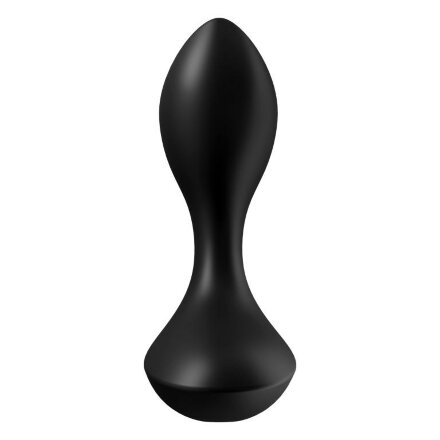 Чёрный вибромассажёр простаты Satisfyer Backdoor Lover - 14 см. 