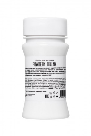 Пудра для ухода за игрушками Powdery Dream с ароматом манго и орхидеи - 40 гр. 