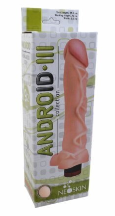 Большой вибратор ANDROID Collection-III - 23,5 см. 