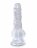 Прозрачный фаллоимитатор King Cock Clear 5&quot; Cock with Balls - 15,2 см. 