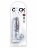 Прозрачный фаллоимитатор King Cock Clear 5&quot; Cock with Balls - 15,2 см. 