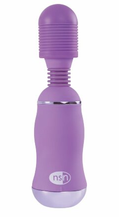 Фиолетовый вибромассажер с усиленной вибрацией BoomBoom Power Wand 