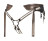 Бронзовый пояс для насадок Desirous Harness 