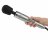 Серебристый вибратор Doxy Die Cast Wand Massager - 34 см. 