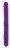 Двойной фиолетовый фаллоимитатор DOUBLE DONG LAVENDER - 30 см. 