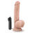 Телесный вибратор-реалистик Dr. Jay  8.75 Inch Vibrating Cock - 22,2 см. 