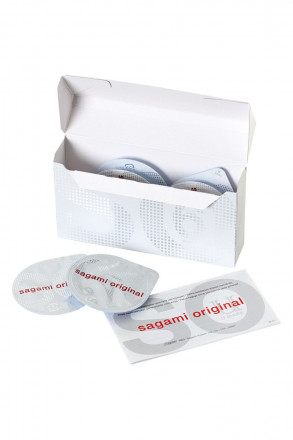 Ультратонкие презервативы Sagami Original - 6 шт. 