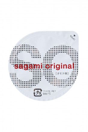 Ультратонкие презервативы Sagami Original - 6 шт. 